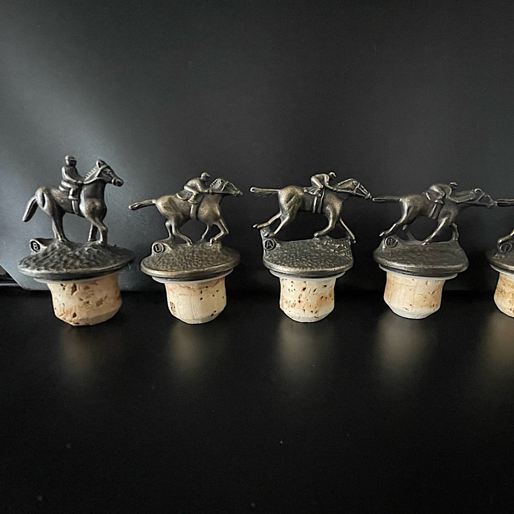 Blanton’s Bourbon Bottle Stoppers - Choose your letter!